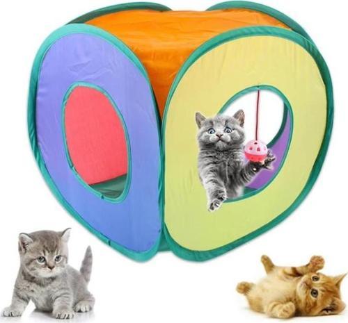Oyuncak Toplu Kedi Oyun Tüneli