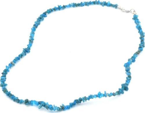 Doğal Kırık Taş Apatit Kolye 1.kalite Doğal Taş 002