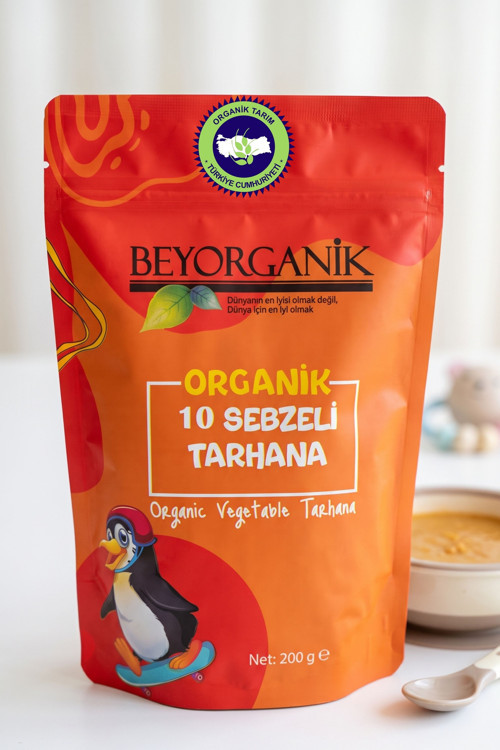 Organik 10 Sebzeli Tarhana (10 SEBZELİ) (PESTİSİT VE AFLATOKSİN ANALİZLİ) 200gr