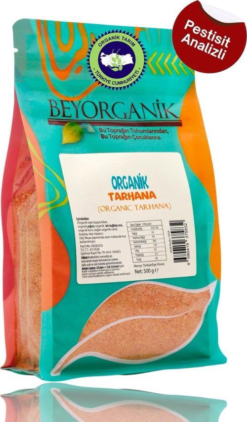 ORGANİK Kırmızı Köy Tarhanası 500gr (PESTİSİT VE AFLATOKSİN ANALİZLİ)