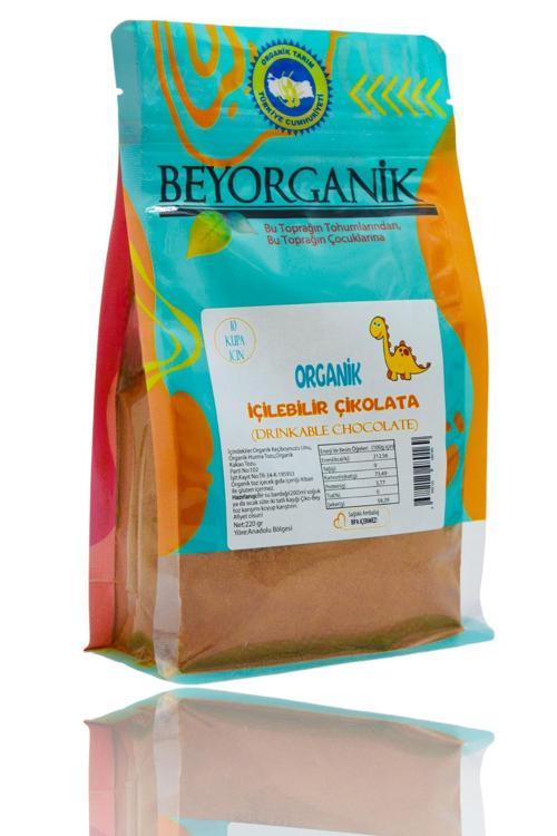 Organik İçilebilir Çikolata 220gr (PESTİSİT ANALİZLİ) (10 KUPA IÇİN)