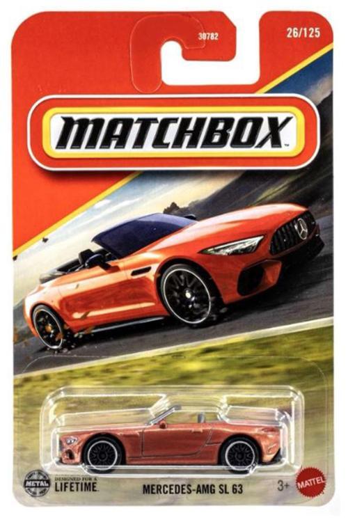 Mercedes AMG SL 63 (1/64) Yurt Dışı Uzun Kartonet - 2025 Serisi
