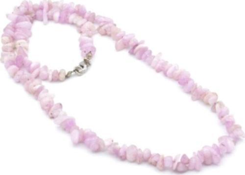 Doğal Kırık Taş Kunzit Taşı Kolye 1.kalite