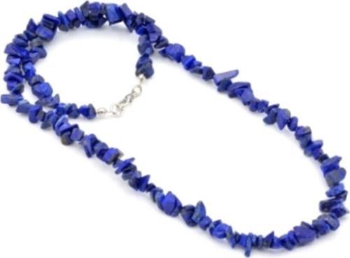 Doğal Kırık Taş Lapis Lazuli Taşı Kolye 1.kalite Doğal Taş