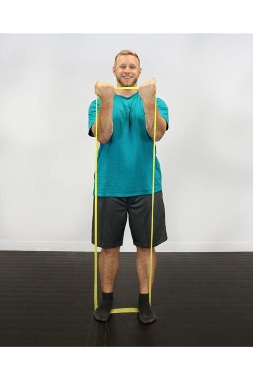 ® Egzersiz Bandı Exercise Band Loop 76Cm Sarı X-Hafif Direnç