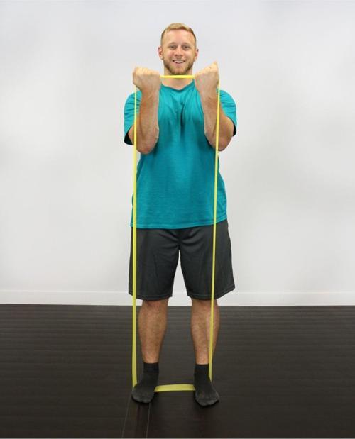 ® Egzersiz Bandı Exercise Band Loop 76Cm Sarı X-Hafif Direnç