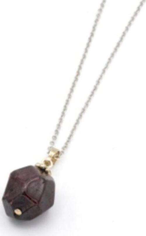 Doğal Lal (granat) Kolye Ucu 1.kalite 001