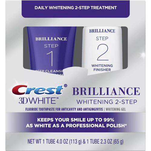 3D White Brilliance 2 Adımlı Diş Macunu