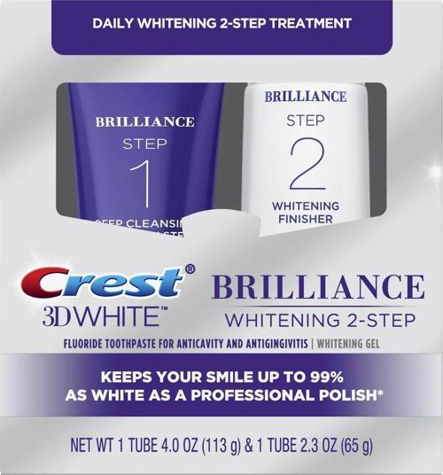 3D White Brilliance 2 Adımlı Diş Macunu