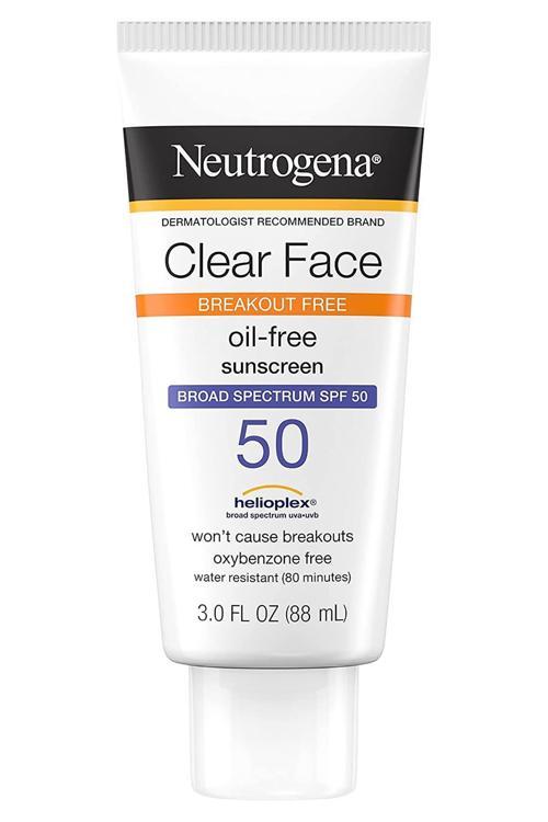 Clear Face SPF50 Yüz İçin Yağsız Güneş Kremi 88ML