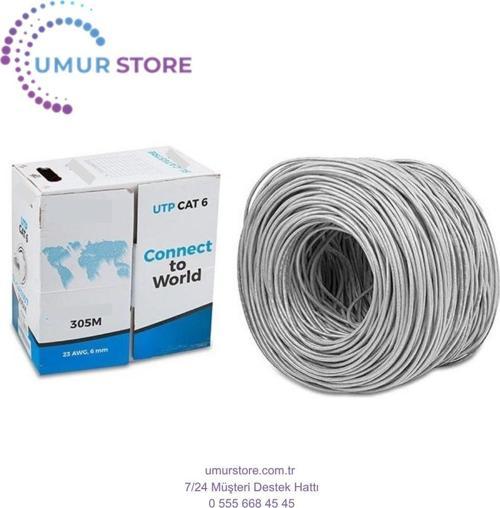 305M 23AWG Utp Cat6 Kablo