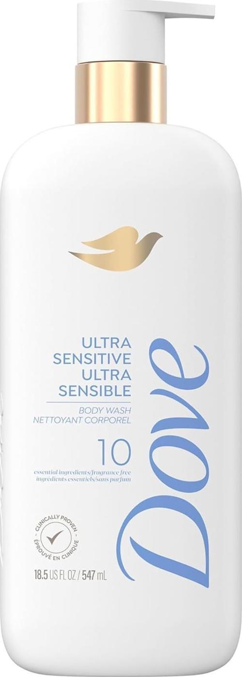 Ultra Sensitive Hassas Ciltler İçin Kokusuz Duş Jeli 547ML