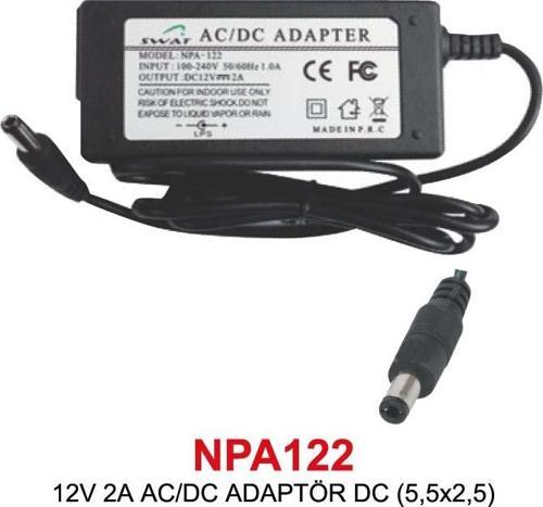 2V 2A AC/DC ADAPTÖR DC (5,5x2,5)