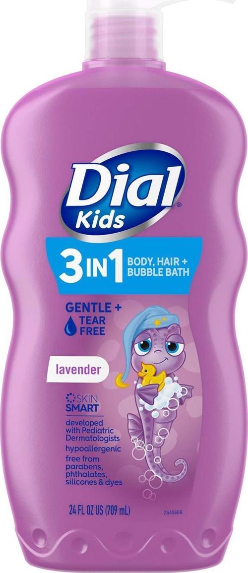 Kids 3in1 Çocuklar İçin Lavanta Kokulu Şampuan + Duş Jeli + Banyo Köpüğü 709ML