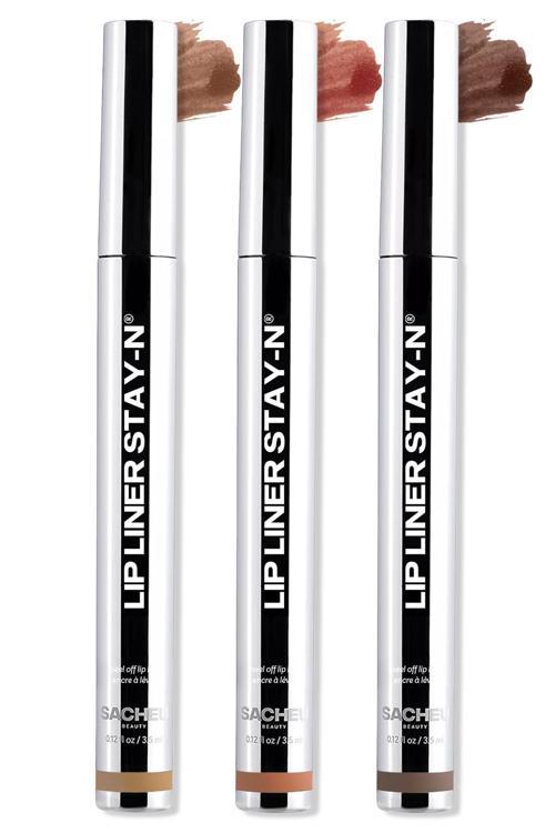 Lip Liner Stay-n Soyulabilir Uzun Süre Kalıcı Dudak Çizgisi Belirginleştirici 3'lü Set