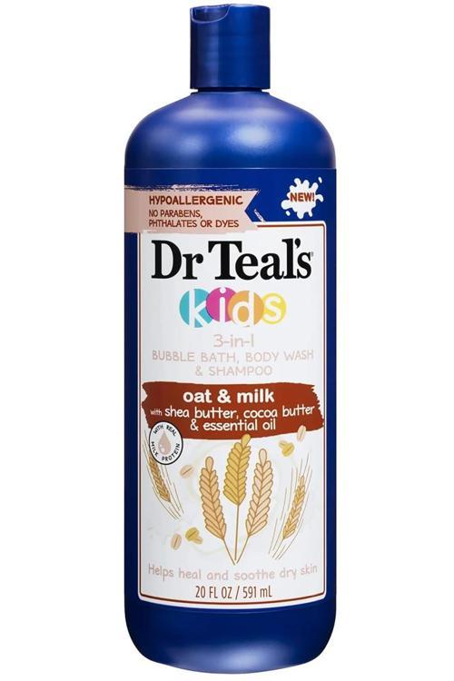 Kids Oat & Milk 3in1 Banyo Köpüğü + Vücut Şampuanı + Şampuan 591ML