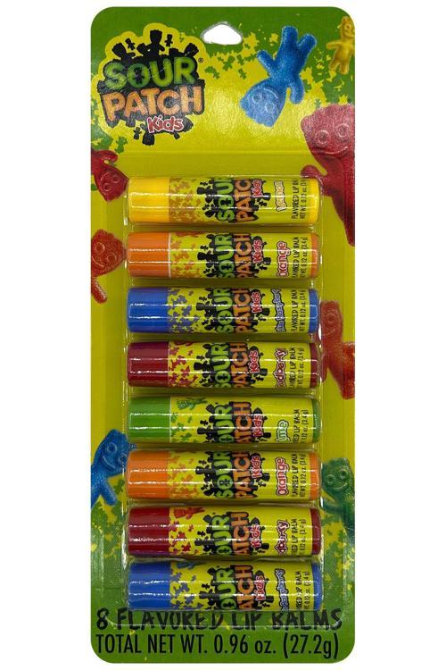 Sour Patch Kids Lip Balm Dudak Balsamı Çeşit Paketi 8 Adet