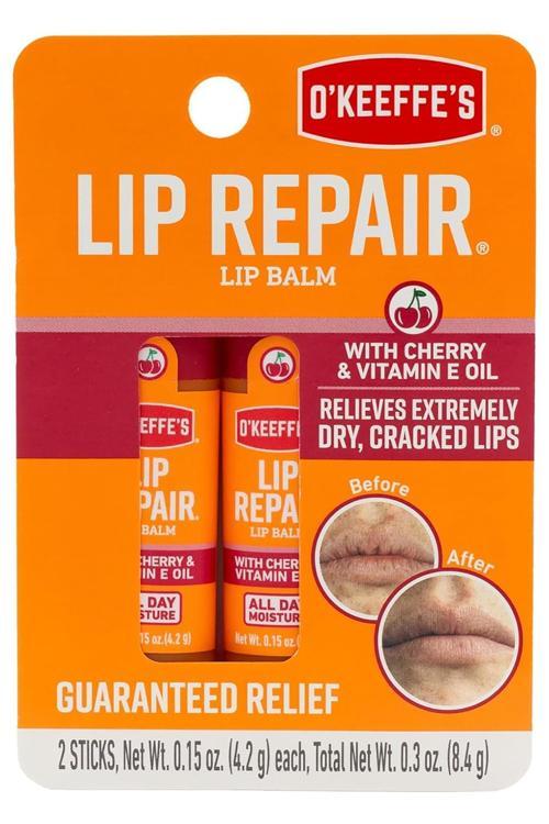Lip Balm Kiraz ve E Vitamini Yağlı Onarıcı Dudak Kremi 2x4.2GR