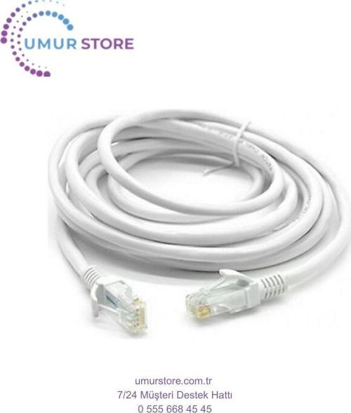 2.5 mt Cat6e Ethernet, İnternet Network Kablosu ETL Verified To ETA/TIA 568 CAT6E Utp 4 Pairs 24 Awg