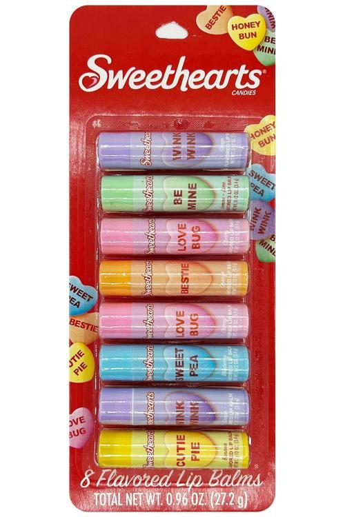 Sweethearts Lip Balm Dudak Balsamı Çeşit Paketi 8 Adet