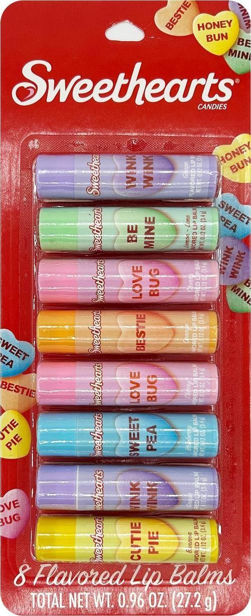 Sweethearts Lip Balm Dudak Balsamı Çeşit Paketi 8 Adet