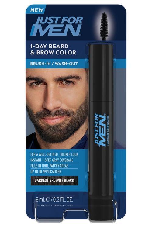 1 Günlük Geçici Sakal ve Kaş Boyası Koyu Kahverengi/Siyah 9ML