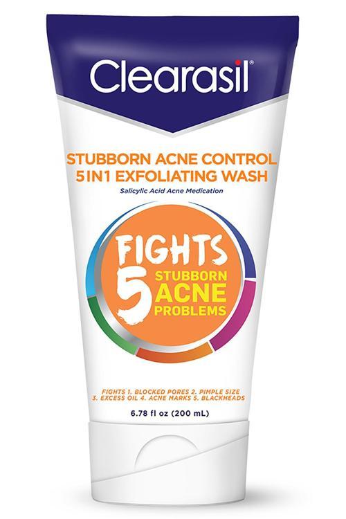 Stubborn Akne Karşıtı 5’i 1 Arada Peeling Etkili Yüz Temizleme Jeli 200ML
