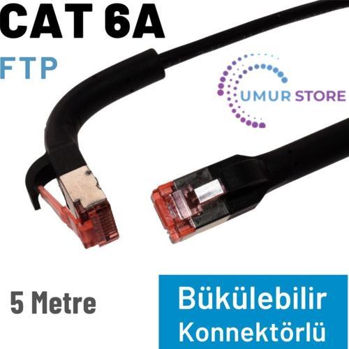 5 Metre CAT6A U/ftp 90° Bükülebilir Kablo