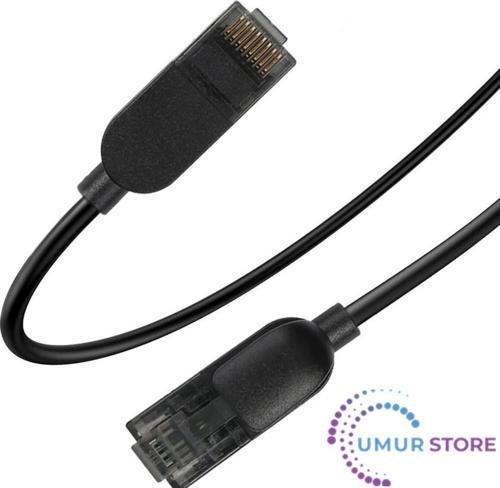 Cat 6A Ethernet Kablosu 10GBPS Veri Aktarımı 500MHZ Bant Genişliği Utp Kablo Pvc Kaplama Ps5 Xbox On