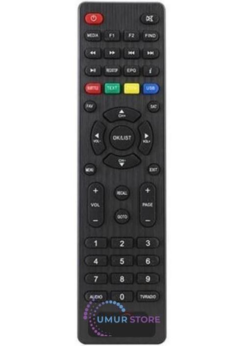 Ip Plus Hd Uydu Alıcı Kumandası