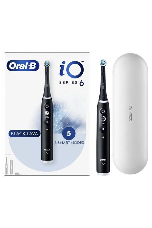 iO Series 6 Black Lava Bluetooth Şarjlı Diş Fırçası