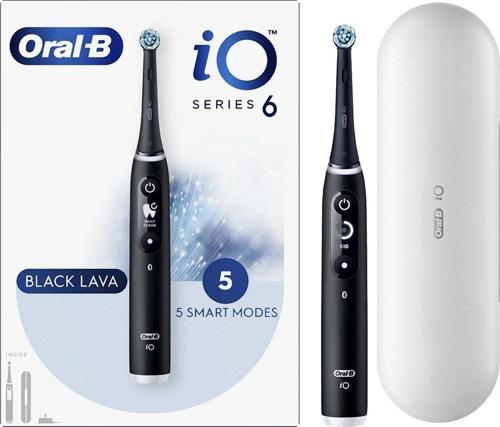 iO Series 6 Black Lava Bluetooth Şarjlı Diş Fırçası