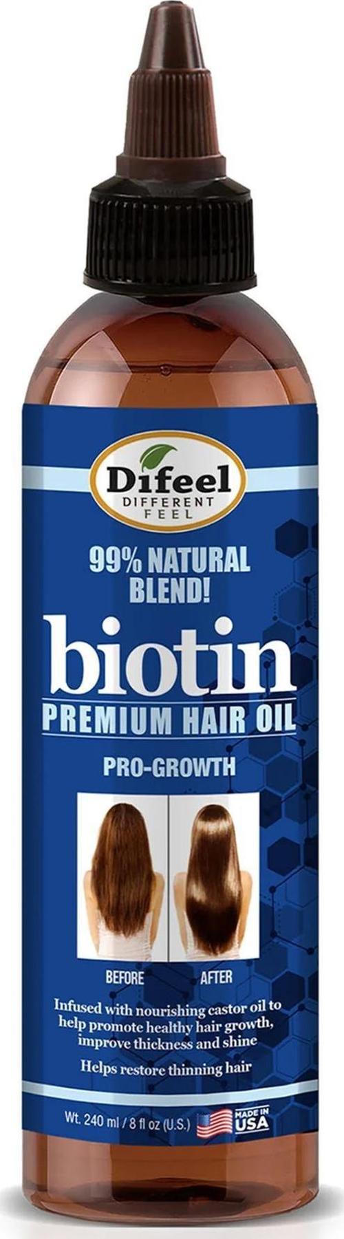 Biotin İnce ve Yavaş Uzayan Saçlara Özel Saç Bakım Yağı 237ML