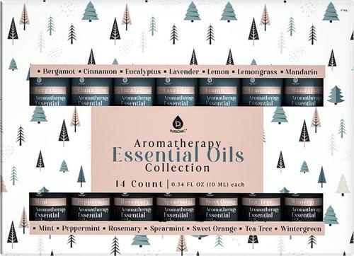 Aromathrapy Essential Oils Collection 14x10ML