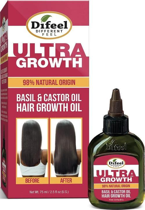 Ultra Growth Yavaş Uzayan Saçlara Özel Saç Bakım Yağı 75ML