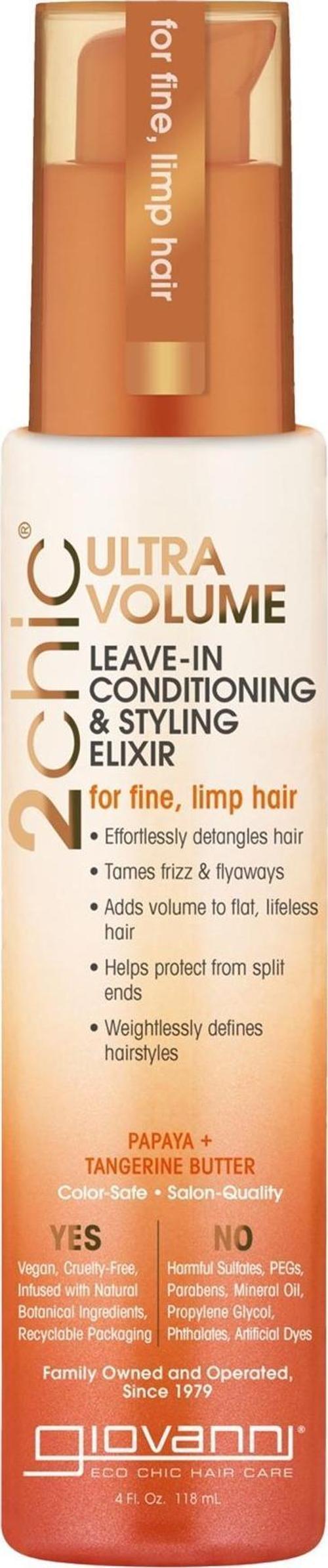 2chic Ultra-Volume Hacimlendirici Durulanmayan Saç Kremi 118ML