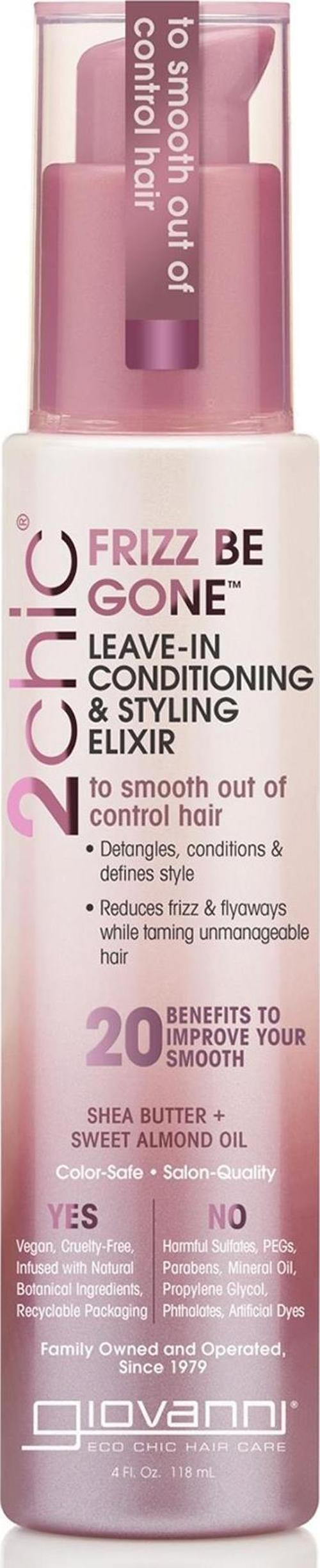 2chic Frizz Be Gone Kabarma Karşıtı Durulanmayan Saç Kremi 118ML