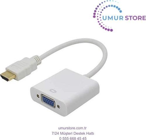HDMI To VGA Kablo Çevirici Dönüştürücü
