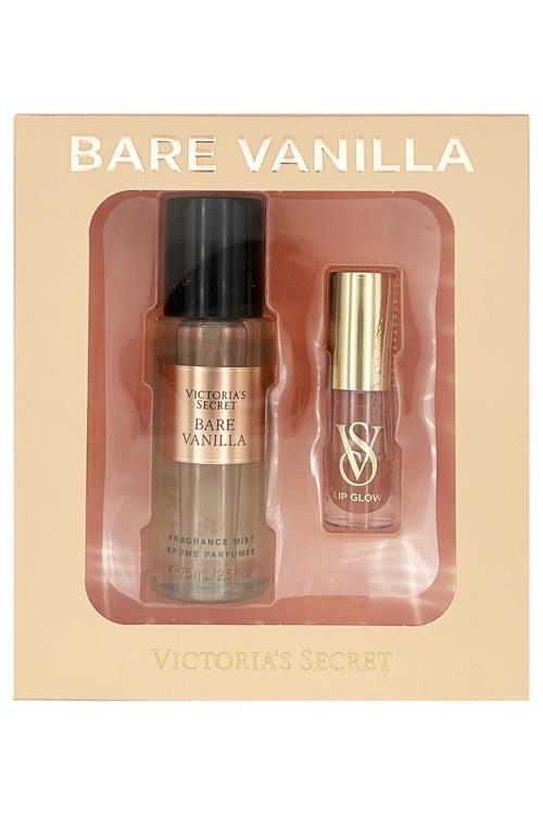 Bare Vanilla Mini Vücut Spreyi ve Peony Parlatıcı Dudak Yağı Set