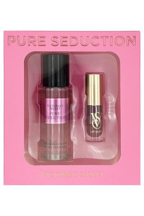 Pure Seduction Mini Vücut Spreyi ve Mulberry Parlatıcı Dudak Yağı Set