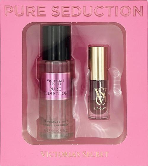 Pure Seduction Mini Vücut Spreyi ve Mulberry Parlatıcı Dudak Yağı Set