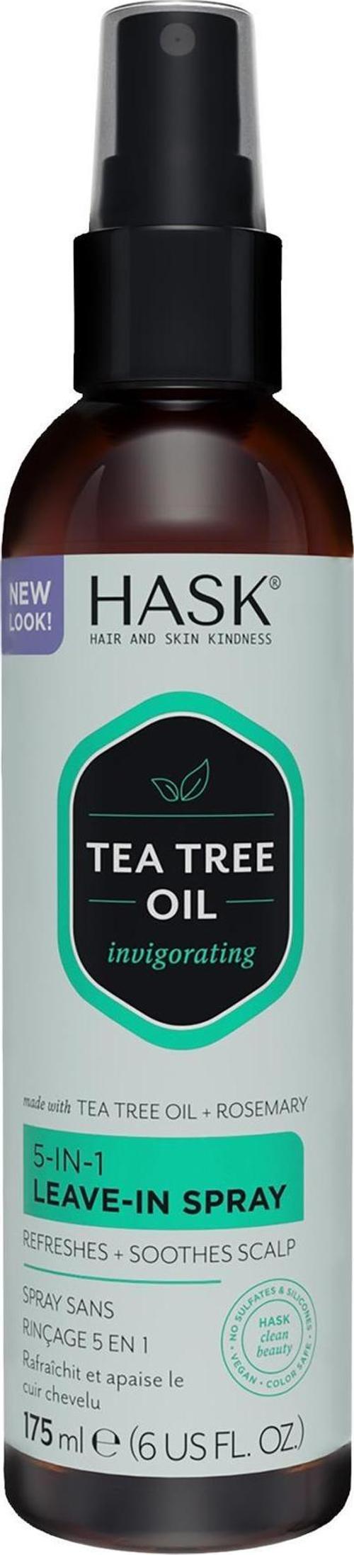 Tea Tree Oil Canlandırıcı Çok Yönlü Durulanmayan Saç Spreyi 175ML