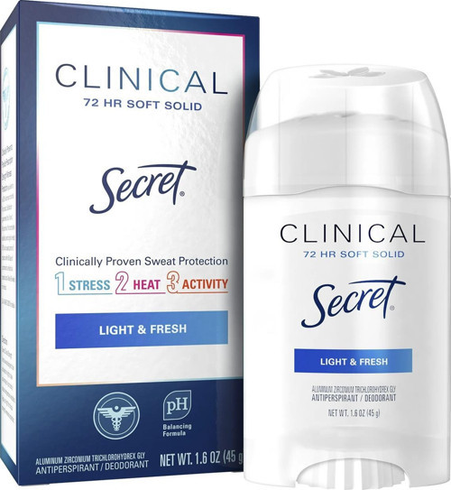 Clinical Strength Light & Fresh Antiperspirant Deodorant 45GR