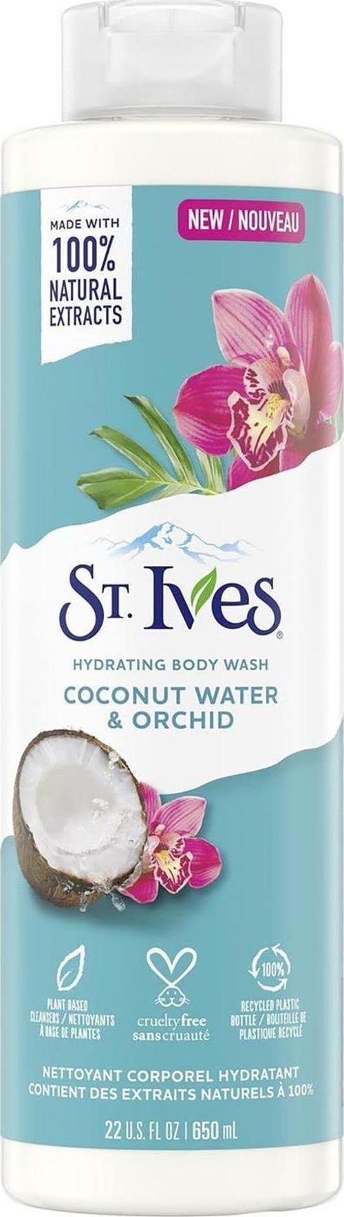 ST.Ives Hindistan Cevizi Suyu ve Orkide Özlü Nemlendirici Vücut Şampuanı 650ML