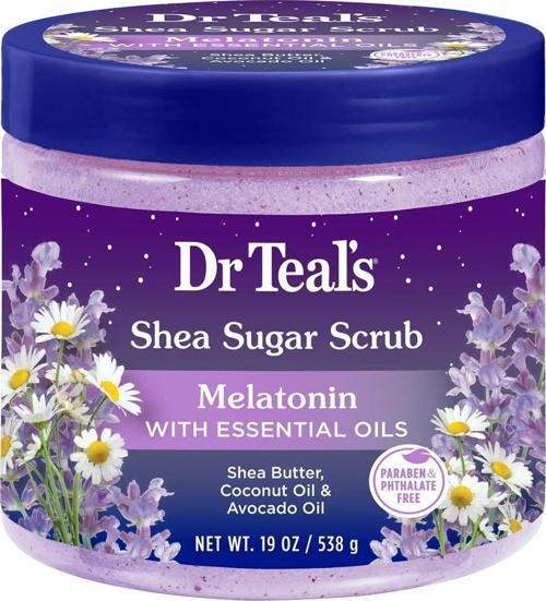 Dr.Teal's Shea Sugar Scrub Shea Butter Vücut Şeker Peeling 538GR