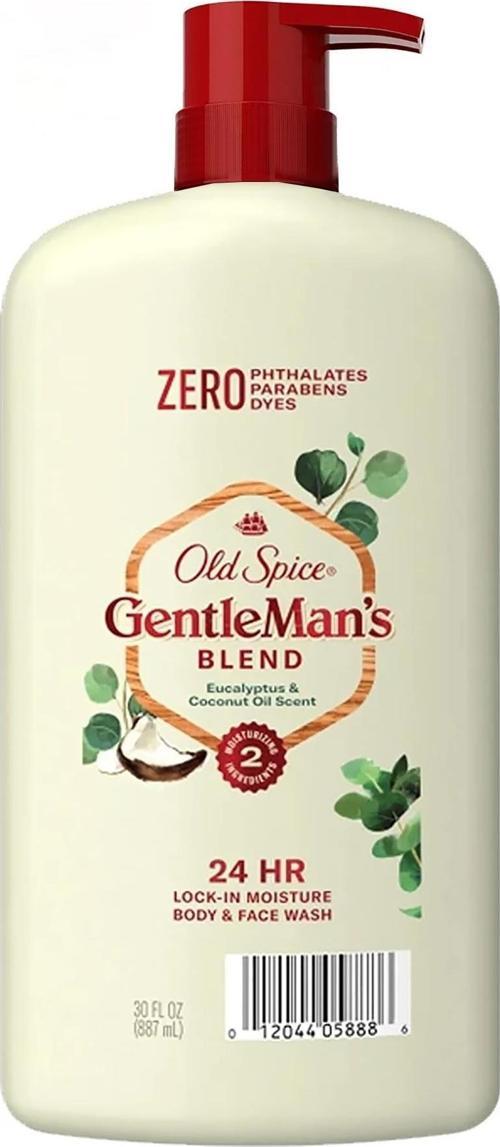 Gentle Man's Okaliptüs ve Hindistan Cevizi Yağı Kokulu Vücut ve Yüz Şampuanı 887ML