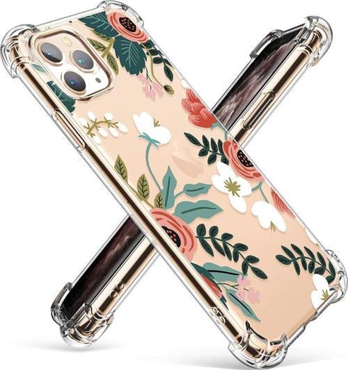 iPhone 11 Pro Max Telefon Kılıfı Petite Flowers/Pink