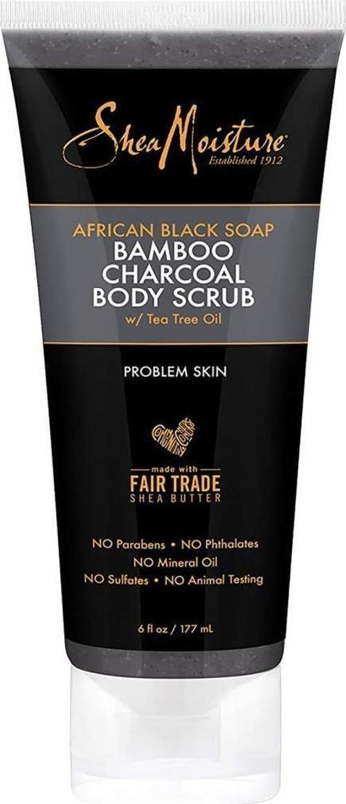 Afrika Siyah Sabunu ve Bambu Kömürü Vücut Peelingi 170GR