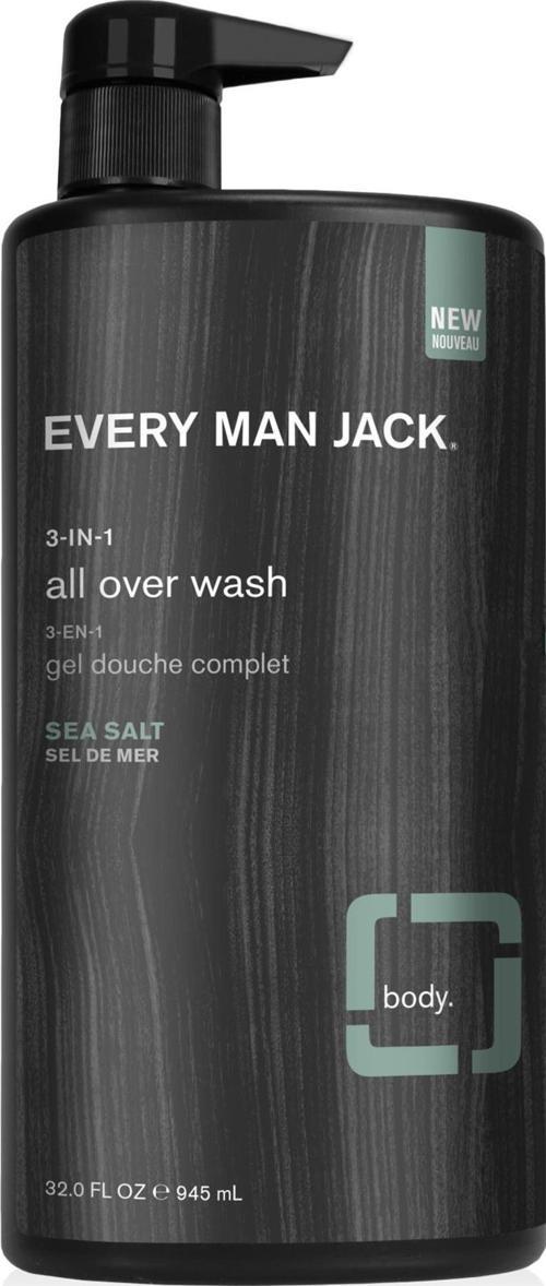 3in1 Sea Salt Şampuan + Saç Kremi + Vücut Şampuanı 945ML