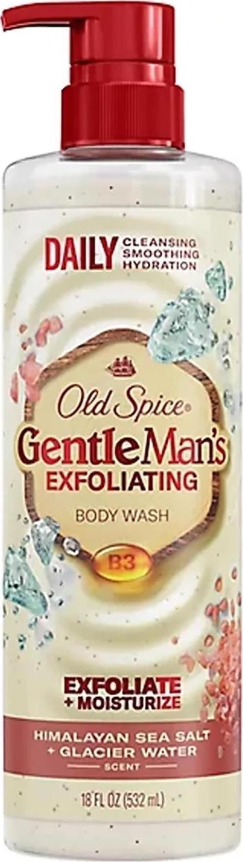 Gentle Man's Exfoliating Himalayan Sea Salt + Glacier Water Duş Jeli 532ML